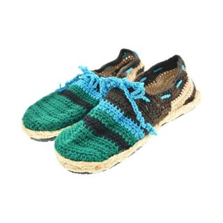 マルニ(MARNI)のMARNI マルニ エスパドリーユ 23.5cm 緑 【古着】【中古】【送料無料】(その他)