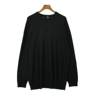 エイトン(ATON)のATON エイトン ニット・セーター XXL 黒 【古着】【中古】【送料無料】(ニット/セーター)
