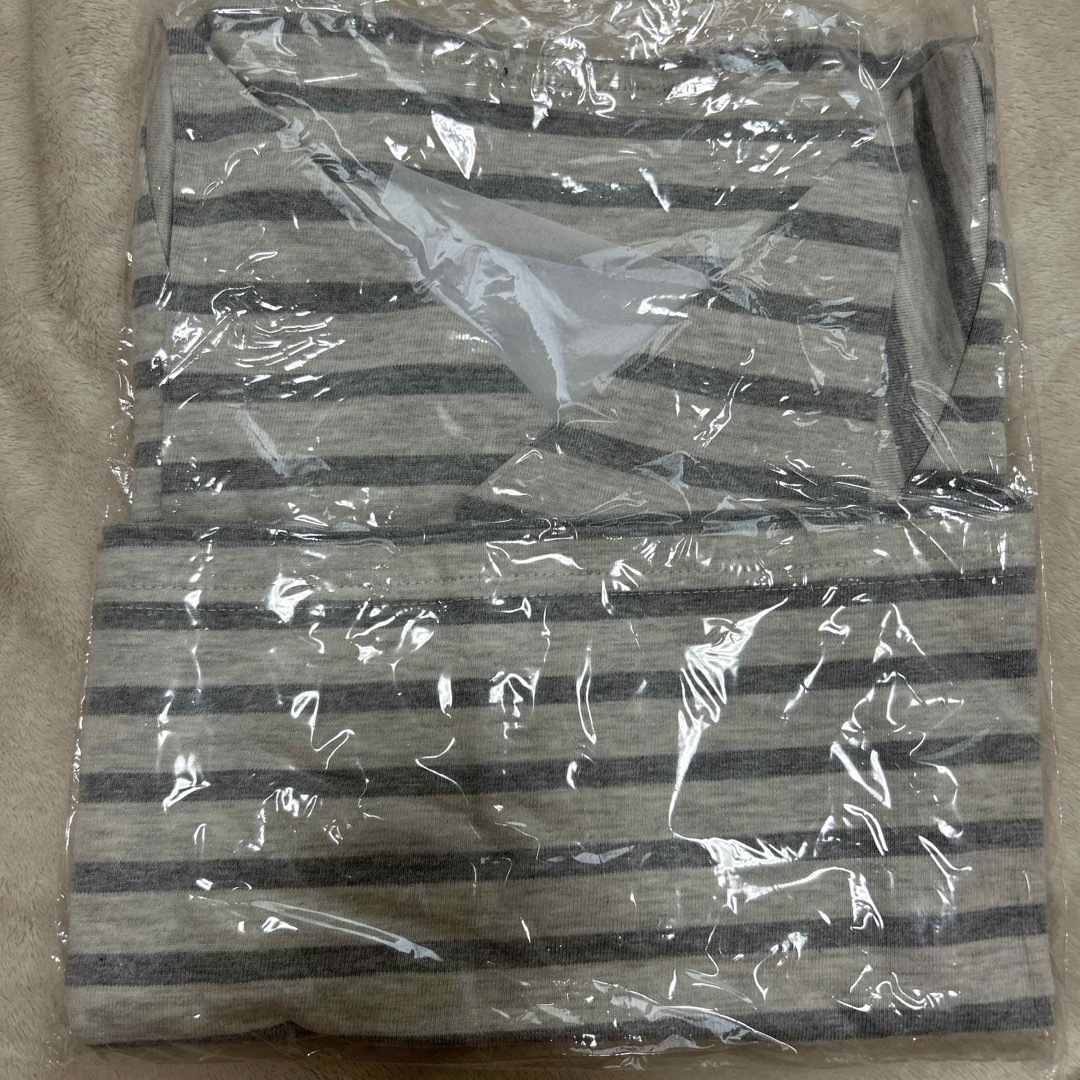 OMNES(オムネス)のキッズtシャツ10番単ボーダー長袖Tシャツ キッズ 子供服 男の子 女の子 キッズ/ベビー/マタニティのキッズ服男の子用(90cm~)(Tシャツ/カットソー)の商品写真