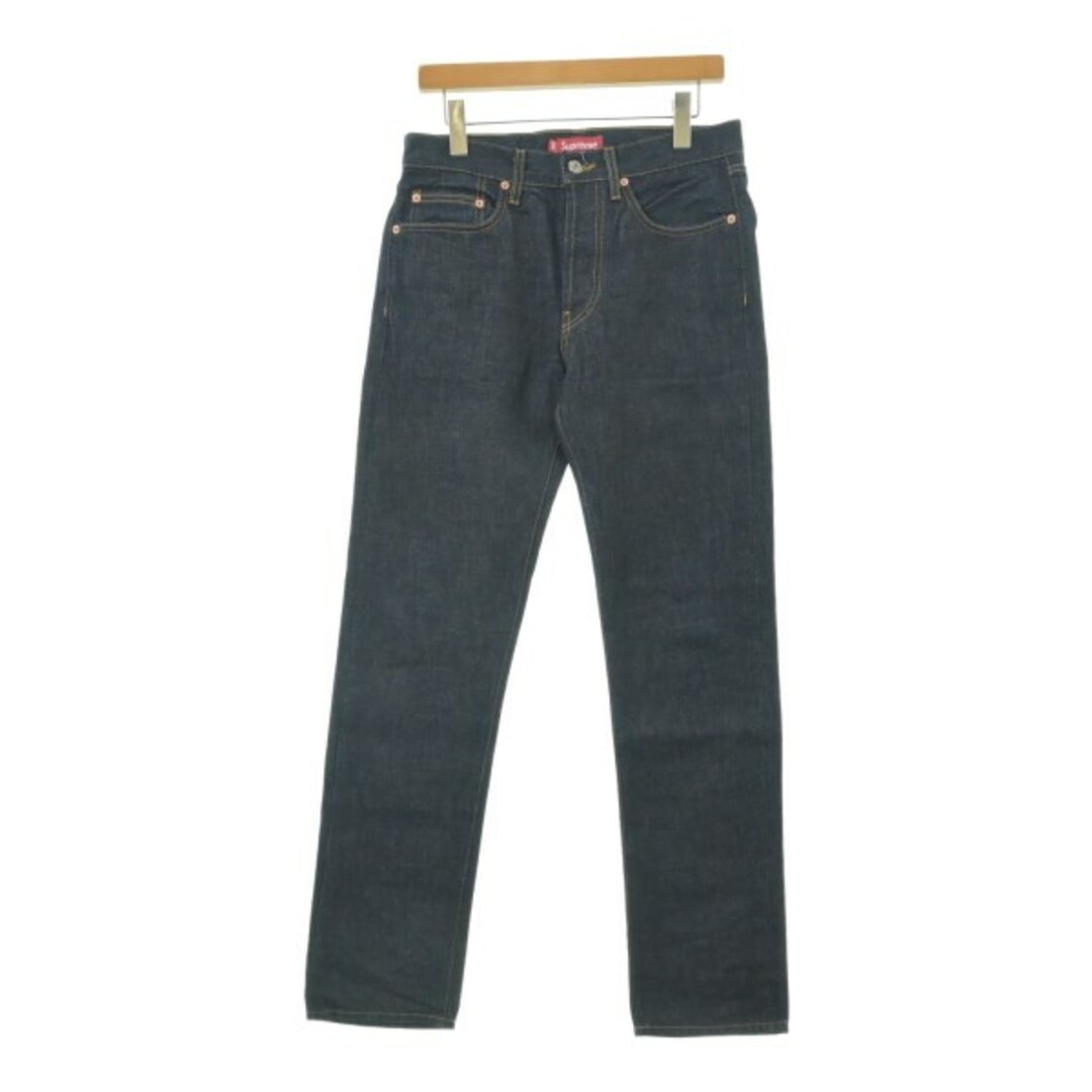 supremeデニム　30サイズ USA製 SUPREME Rigid Slim Jean 濃紺 30 シュプリーム リジッド