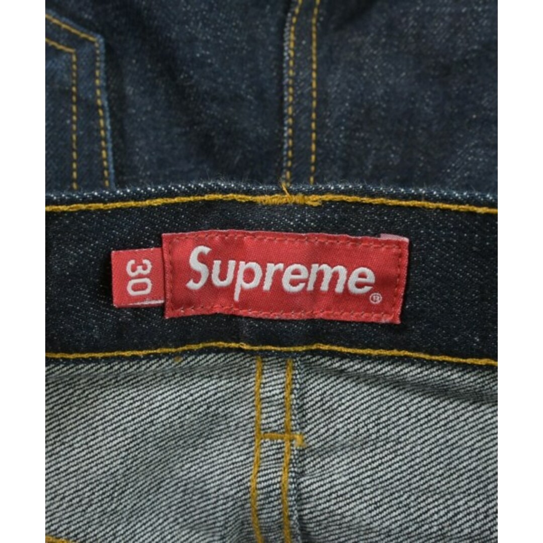 supremeデニム　30サイズ USA製 SUPREME Rigid Slim Jean 濃紺 30 シュプリーム リジッド