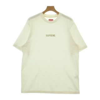 シュプリーム(Supreme)のSupreme シュプリーム Tシャツ・カットソー L 白 【古着】【中古】【送料無料】(Tシャツ/カットソー(半袖/袖なし))