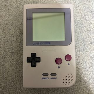 ニンテンドウ(任天堂)のゲームボーイポケット(携帯用ゲーム機本体)