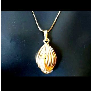 VENDOME ラインストーン Gold vintage ネックレス 659(ネックレス)