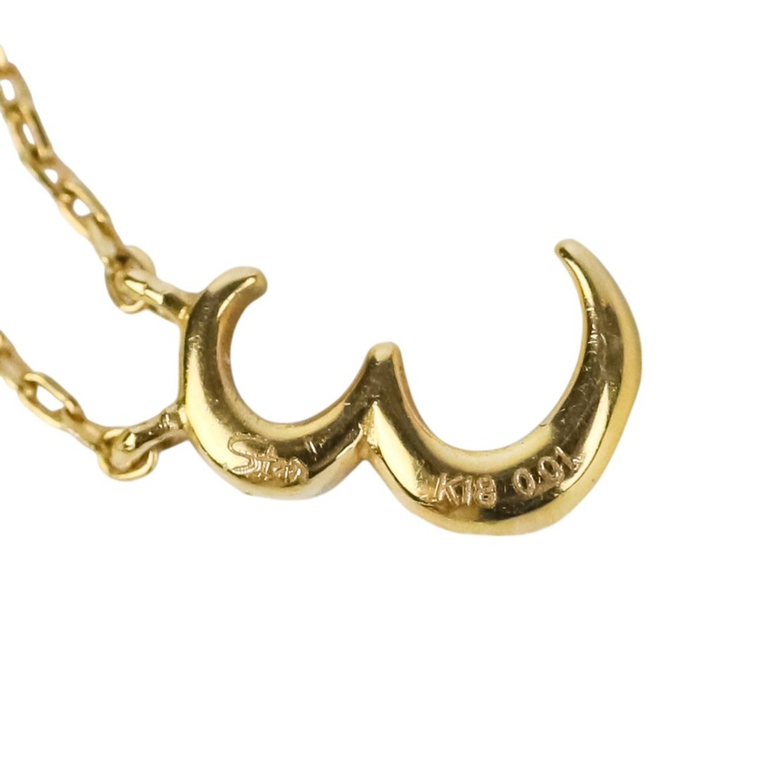 【STAR JEWELRY】 K18RG 0.01ctダイヤモンド ネックレス STAR JEWELRY - 美品 STAR JEWELRY スタージュエリー K18