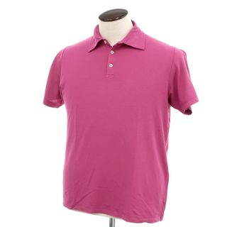 ザノーネ(ZANONE)の【中古】ザノーネ ZANONE アイスコットン 半袖ポロシャツ ピンクパープル【サイズ50】【メンズ】(ポロシャツ)