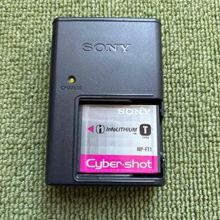 ソニー(SONY)の1296 バッテリー充電器 BC-CSD NP-FR1 NP-FT1 デジカメ(コンパクトデジタルカメラ)