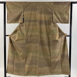 【在庫一掃】 紬 身丈151.5cm 裄丈61.5cm 正絹 美品 秀品 【中古】