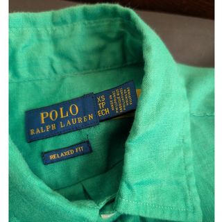ポロラルフローレン(POLO RALPH LAUREN)のポロラルフローレン　リネンシャツ　XS(シャツ/ブラウス(長袖/七分))