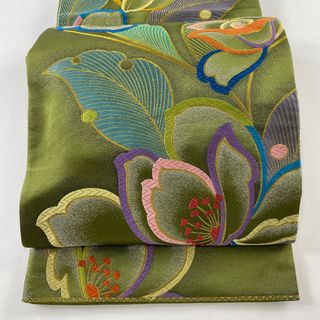 袋帯 秀品 六通 正絹 【中古】(帯)