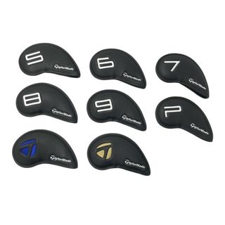 TAYLOR MADE テーラーメイド 2024年モデル アイアンカバー 8点セット  ブラック系 IR×8 [240101492707] ゴルフウェア ストスト(クラブ)