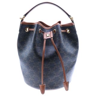 セリーヌ(CELINE)のCELINE セリーヌ トリオンフ クララ 2WAY レザー ハンドバッグ ショルダーバッグ ブラウン レディース 116882FQM.04LU(ショルダーバッグ)
