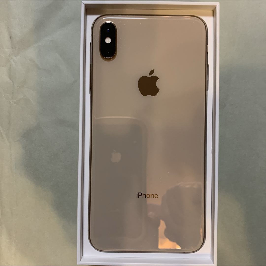 山*U様 iPhone Xs Max 64GB (ジャンク) iPhone - 【美品】Apple iPhone XS Max ゴールド 本体（ジャンク