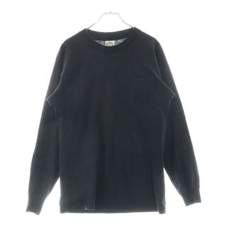 クロムハーツ(Chrome Hearts)のCHROME HEARTS クロムハーツ OLD DAGGER L/S TEE オールドモデル ダガーロゴ刺繍 長袖Tシャツ ブラック(Tシャツ/カットソー(七分/長袖))