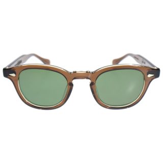 JULIUS TART OPTICAL ジュリアス タートオプティカル ウェリントン アイウェア メガネ サングラス 復刻ARNEL PL-102K AR 46/24 Brown Crystal2(サングラス/メガネ)