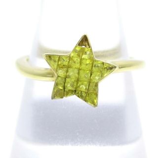 LES ESSENTIELLES(レエッセンシャル) リング - K18YG×イエロー 総重量:3.2g/スター(星)(リング(指輪))