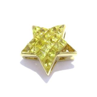 LES ESSENTIELLES(レエッセンシャル) ペンダントトップ美品  - K18YG 総重量:1.0g/スター(星)(その他)