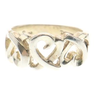 TIFFANY&Co ティファニー ラビングハート パロマ ピカソ トリプル リング 指輪 シルバー(リング(指輪))