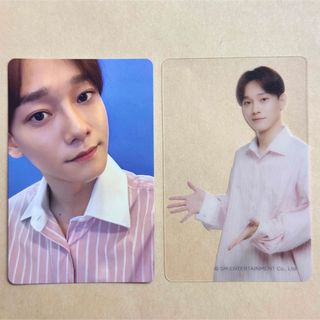 exo シーグリ 2023 チェン chen トレカ　クリアカード(アイドルグッズ)