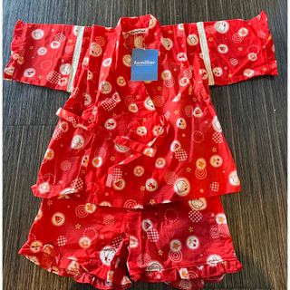 ファミリア(familiar)の新品タグ付き✨ファミリア　甚平80(甚平/浴衣)