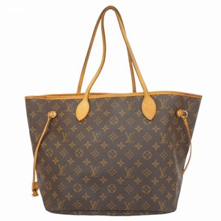 ルイヴィトン(LOUIS VUITTON)の【5gc3430-h】ルイヴィトン トートバッグ モノグラム ネヴァーフルMM M40156 ブラウン【中古】レディース(トートバッグ)