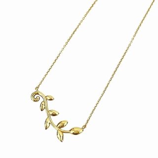 ティファニー(Tiffany & Co.)のティファニー 美品 パロマ ピカソ オリーブリーフ ヴァイント ネックレス(ネックレス)