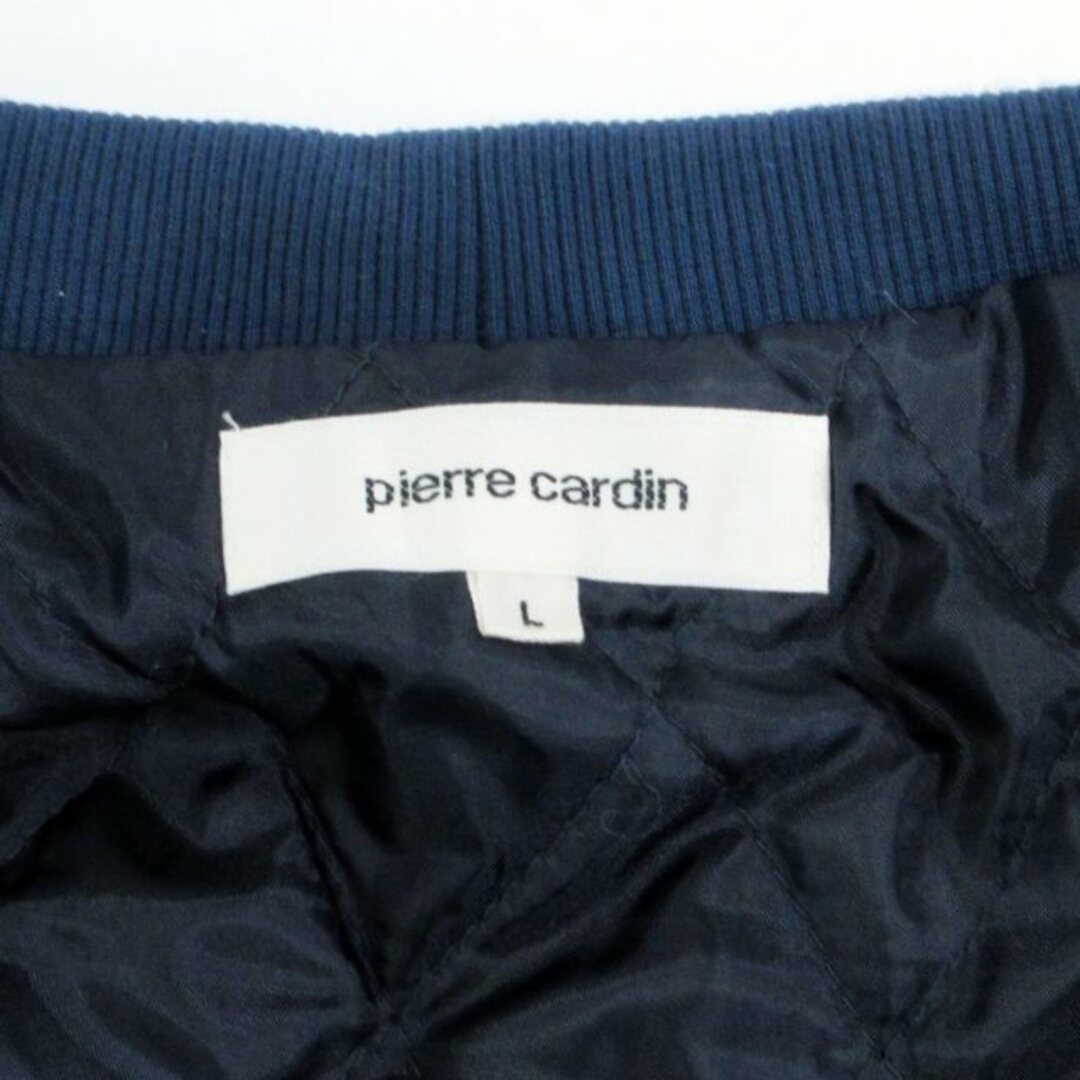 pierre cardin(ピエールカルダン)のピエールカルダン 中綿ジャケット チェック 切替 ショールカラー L メンズのジャケット/アウター(その他)の商品写真
