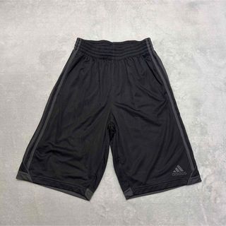 アディダス(adidas)のアディダス　バスケットボールパンツ　バスパン　黒　M ポケット付き(バスケットボール)