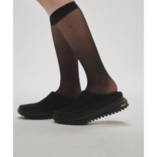 トゥデイフル(TODAYFUL)のtodayful Vibramsole Leather Sabot 37(スリッポン/モカシン)