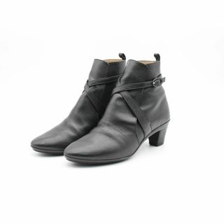 レペット(repetto)のレペット 本革クロスストラップブーツ(36)美品(ブーティ)