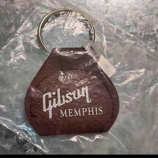 ギブソン(Gibson)のgibson　ギブソン　レザー　ピックケース　キーホルダー　キーリング　m(ネックレス)