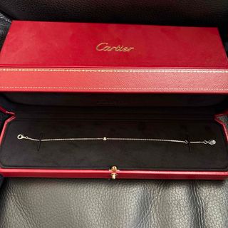 カルティエ(Cartier)のカルティエ　ダムール　ブレスレット　xs ホワイトゴールド(ブレスレット/バングル)