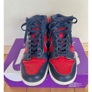 シュプリーム(Supreme)のSupreme×NIKE SB  DunkHigh ByAnyMeans(スニーカー)