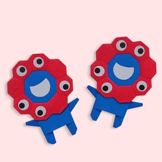 折り紙 ＊ ミャクミャク風  2個(その他)
