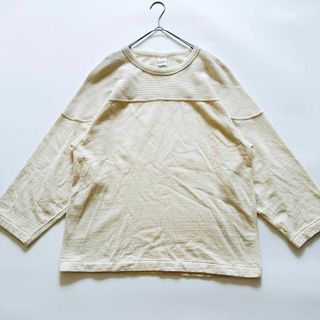 COMOLI - 22AW comoli ウールフットボールTシャツ オフホワイト 1