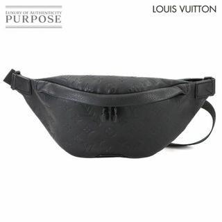 LOUIS VUITTON - 未使用 展示品 ルイ ヴィトン LOUIS VUITTON モノグラム シャドウ ディスカバリー バムバッグ ボディ バッグ レザー RFID 90284892