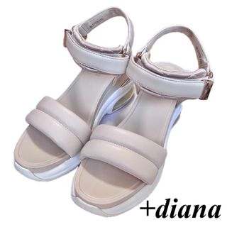 ダイアナ(DIANA)のエアクッションパデッドスポサン(サンダル)