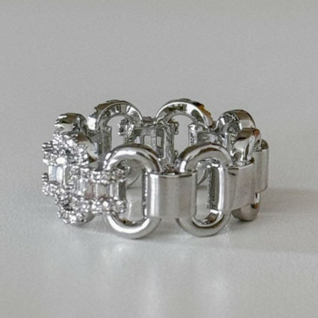 シルバーリング s925　 czダイヤモンド レディースのアクセサリー(リング(指輪))の商品写真