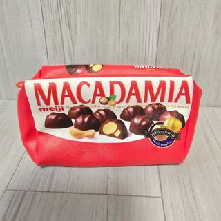 メイジ(明治)の明治 マカダミア 立体ポーチ meiji 未使用 ガチャガチャ(その他)
