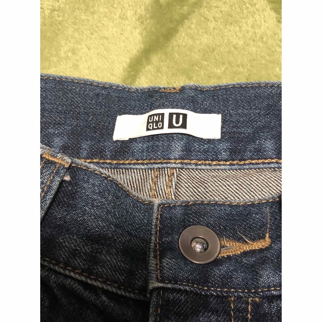 UNIQLO(ユニクロ)のユニクロ　ジーンズ　サイズ２５(63.5cm) レディースのパンツ(デニム/ジーンズ)の商品写真