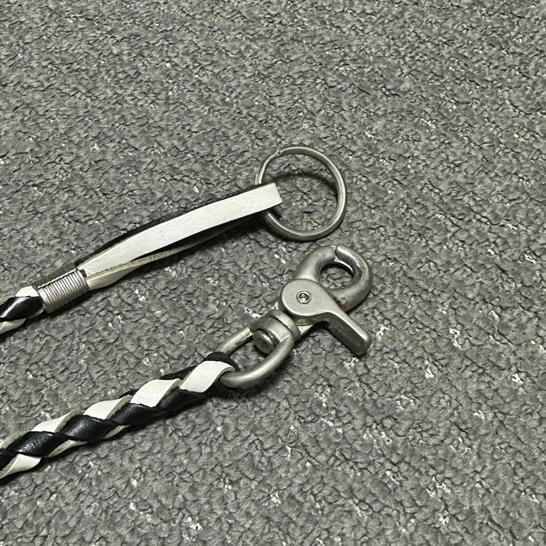 レザー ウォレットチェーン メンズのファッション小物(ウォレットチェーン)の商品写真