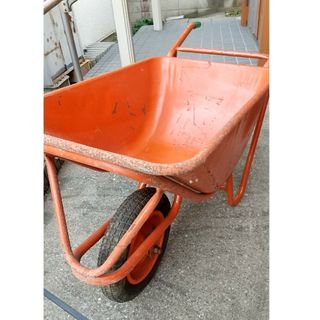 オレンジ一輪車(ネコ)(その他)