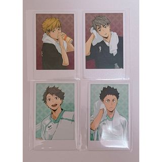 ハイキュー　極楽湯　ポラショット　及川　岩泉　宮侑　宮治(キャラクターグッズ)