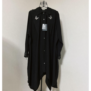 炭团洋服社 シャツワンピース(ひざ丈ワンピース)