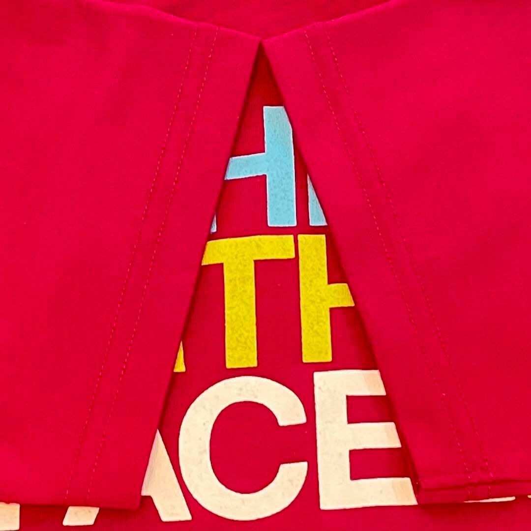 THE NORTH FACE(ザノースフェイス)のTheNorthFace ノースフェイス　レディース　半袖Tシャツ　ピンク　L レディースのトップス(Tシャツ(半袖/袖なし))の商品写真