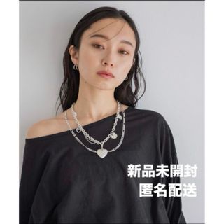 JEANASIS - JEANASIS チャームハート2レンネックレス シルバーその他 ジーナシス