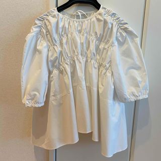 ノーブル(Noble)のNoble 2WAYギャザーティアードブラウス(シャツ/ブラウス(半袖/袖なし))