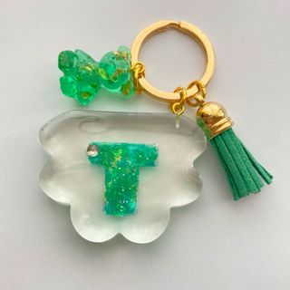 アルファベットキーホルダー【ハンドメイド】(キーホルダー/ストラップ)