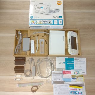 ウィーユー(Wii U)のNintendo　wii u スポーツ　プレミアムセット　シロ　32GB　美品(家庭用ゲーム機本体)