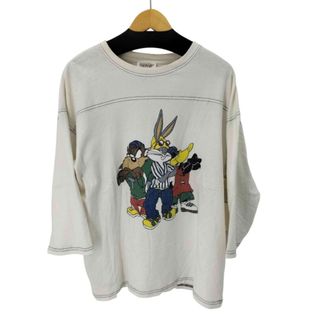 USED古着(ユーズドフルギ) L/S キャラクタープリント Tシャツ メンズ(Tシャツ/カットソー(半袖/袖なし))